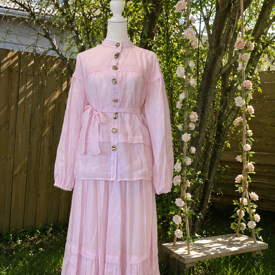 Rose Whisper Skirt Set 🌸