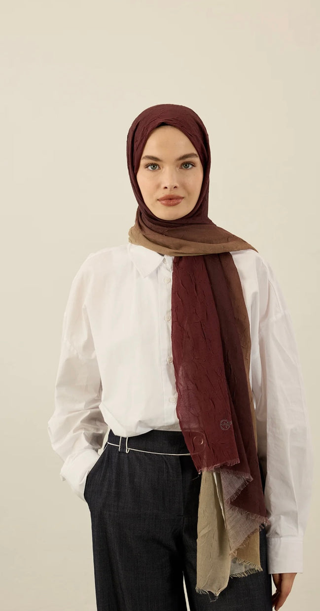 Gradient Pattern Aya crash hijab