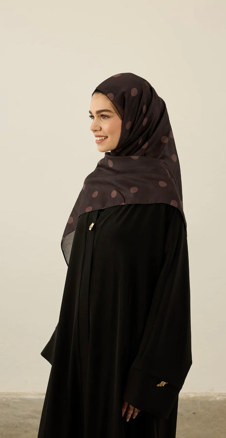 Polka dot hijab