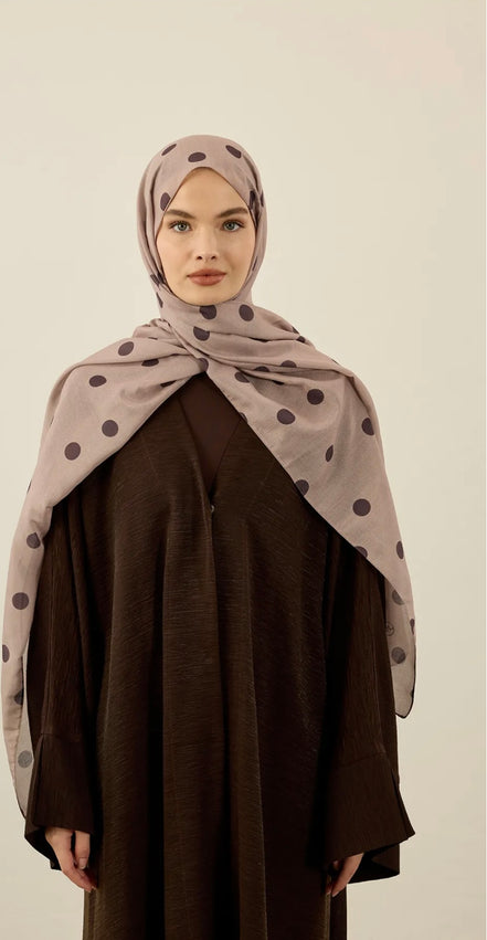 Polka dot hijab
