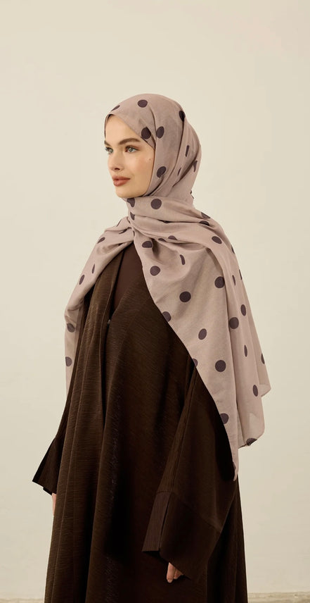 Polka dot hijab
