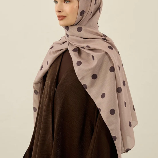 Polka dot hijab