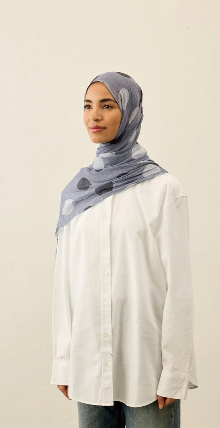Polkadot Pattern Aya Crash hijab