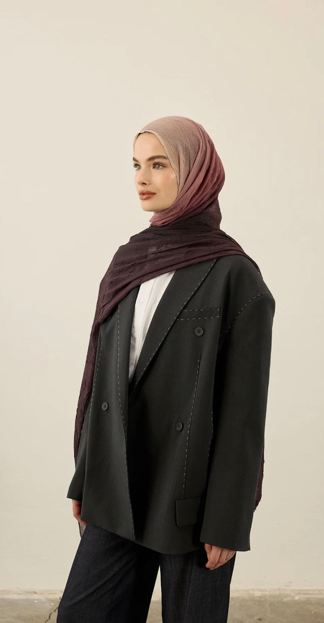 Gradient Pattern Aya crash hijab
