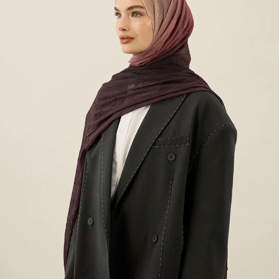 Gradient Pattern Aya crash hijab