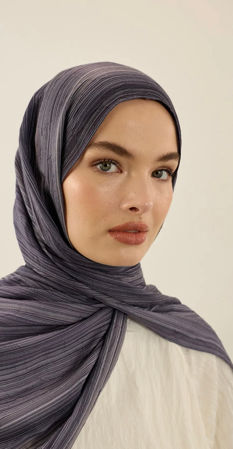 Bamboo Patterned hijab