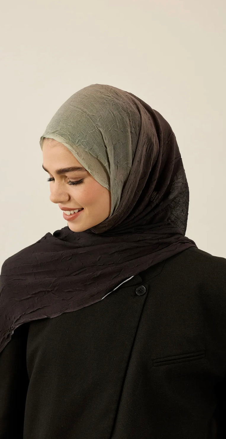 Gradient Pattern Aya crash hijab