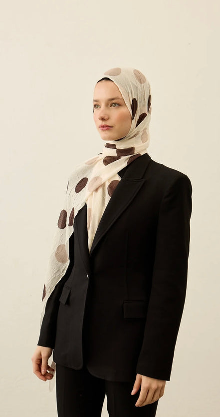 Polkadot Pattern Aya Crash hijab