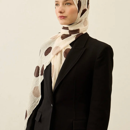 Polkadot Pattern Aya Crash hijab
