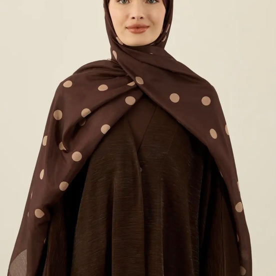 Polka dot hijab