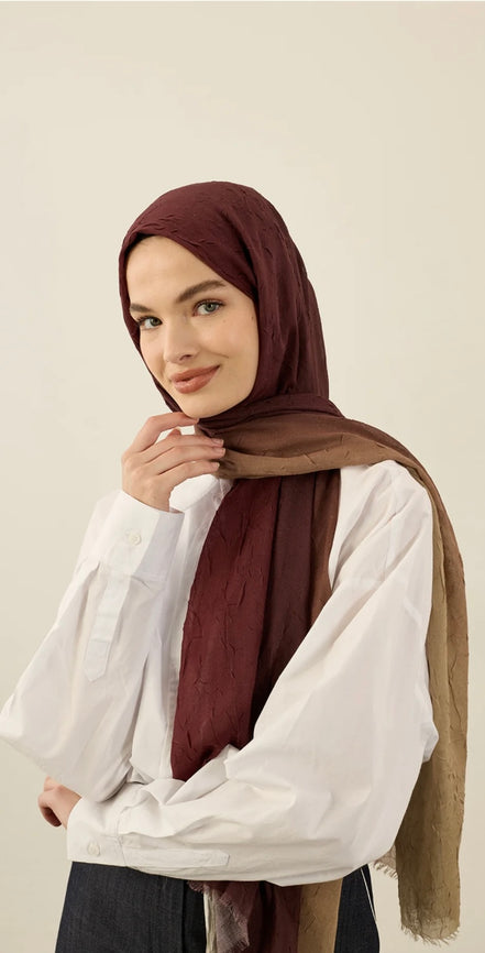 Gradient Pattern Aya crash hijab