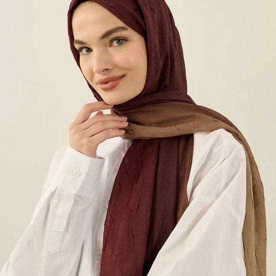Gradient Pattern Aya crash hijab