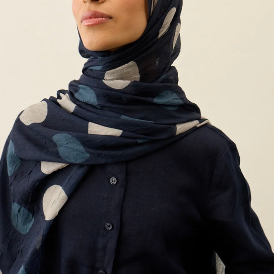Polka Dot Pattern Aya Crash hijab