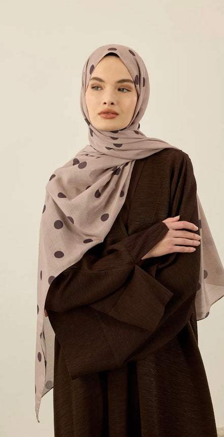 Polka dot hijab