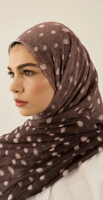 Deer Inspired Print Hijab
