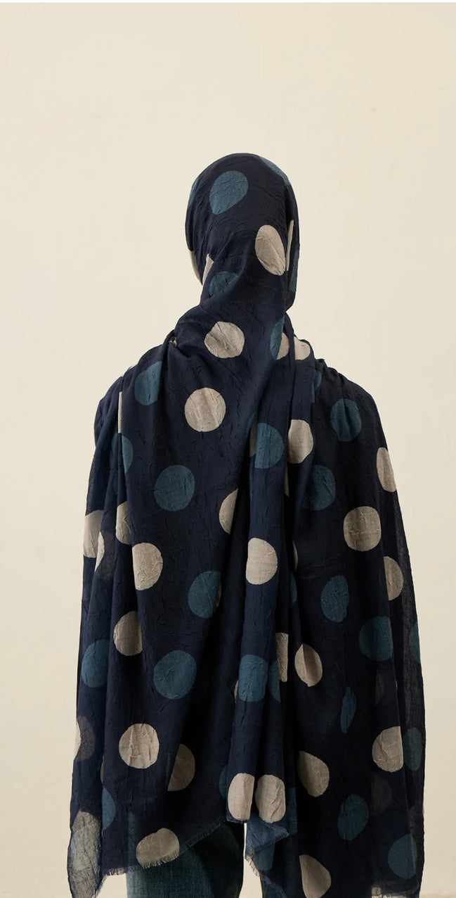 Polka Dot Pattern Aya Crash hijab