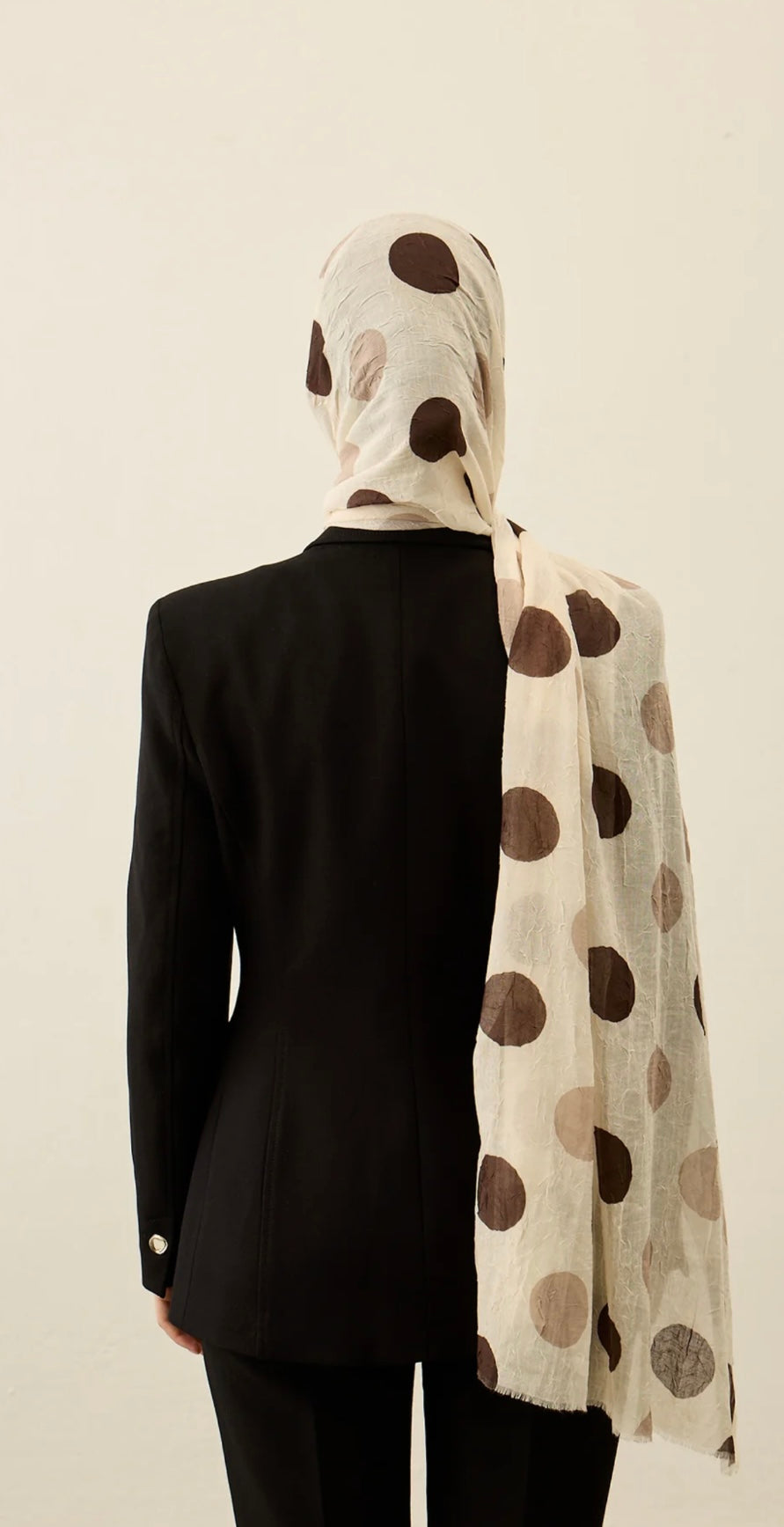 Polkadot Pattern Aya Crash hijab