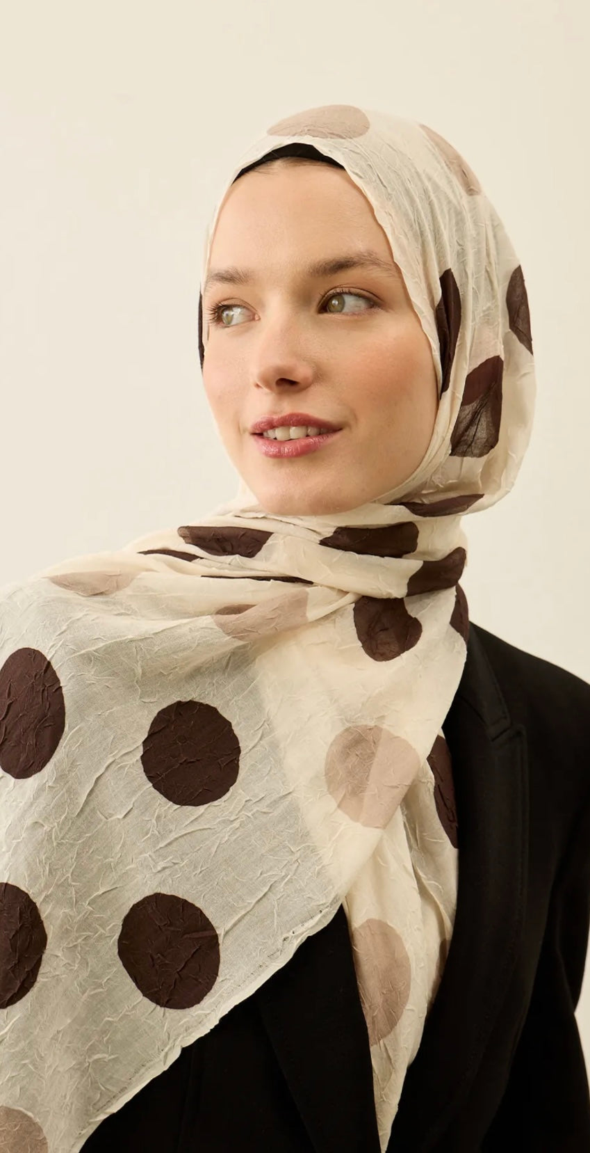 Polkadot Pattern Aya Crash hijab