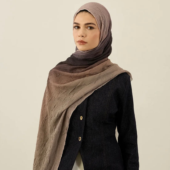 Gradient Pattern Aya crash hijab