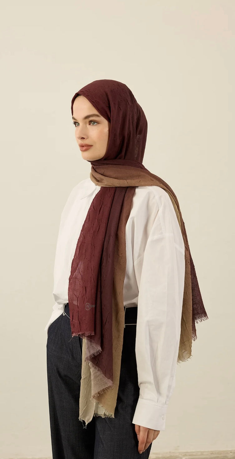 Gradient Pattern Aya crash hijab