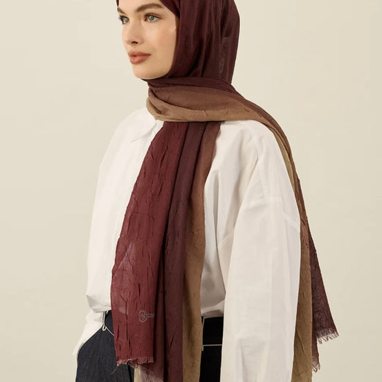 Gradient Pattern Aya crash hijab