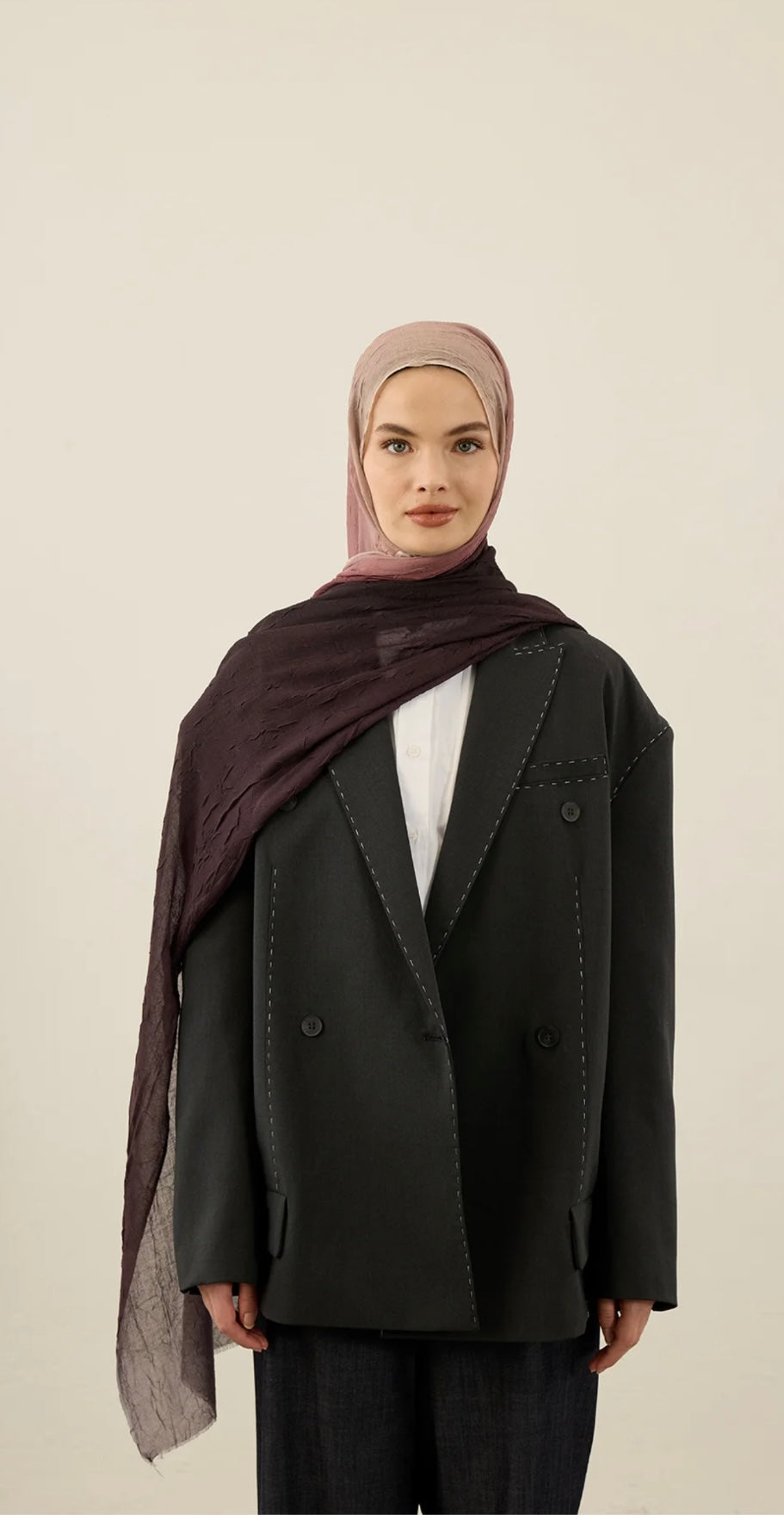 Gradient Pattern Aya crash hijab