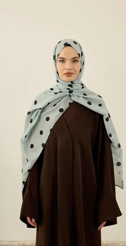 Polka dot hijab