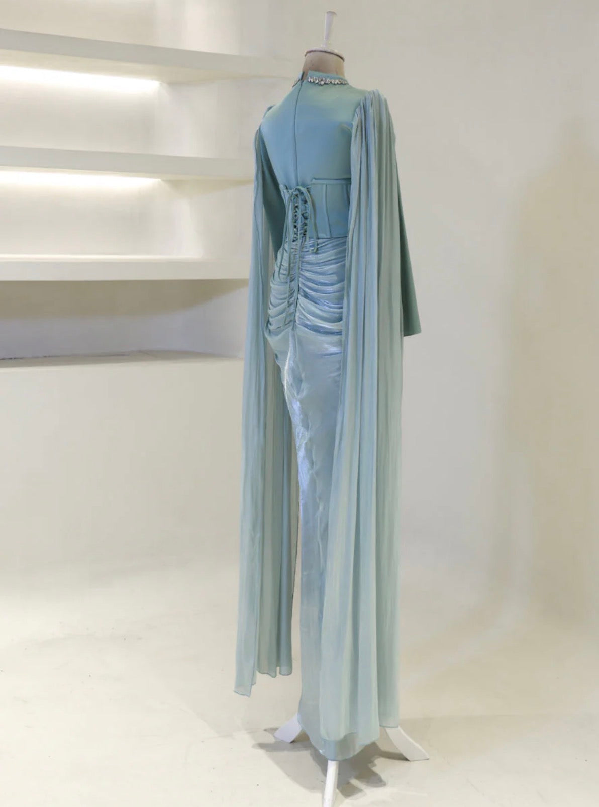 Royal Whisper Hijab Evening Dresses