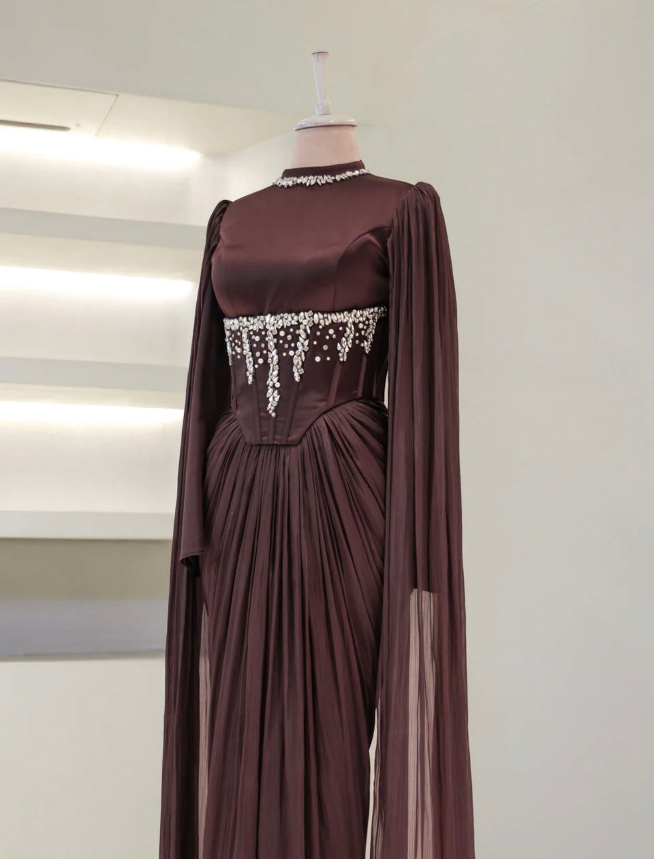 Royal Whisper Hijab Evening Dresses