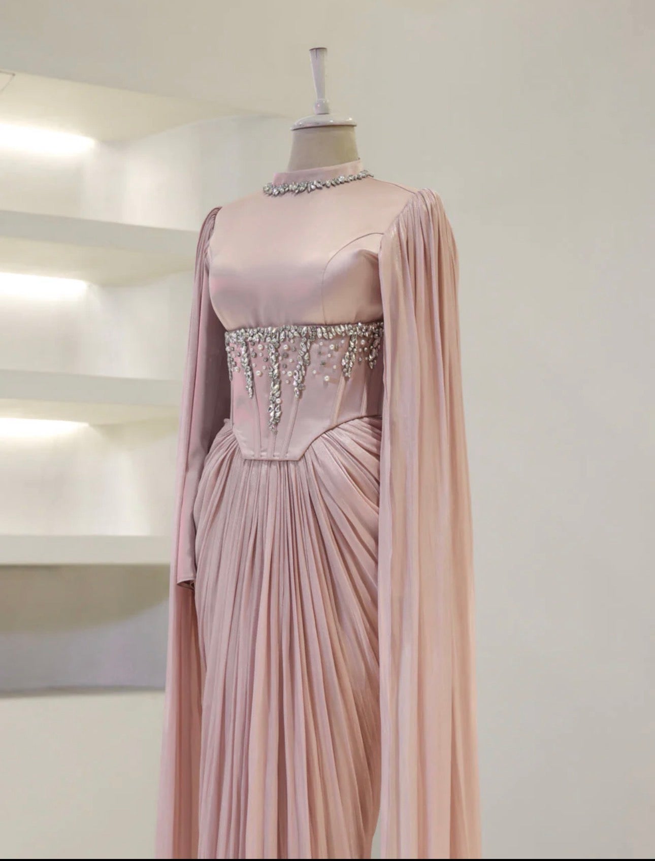 Royal Whisper Hijab Evening Dresses
