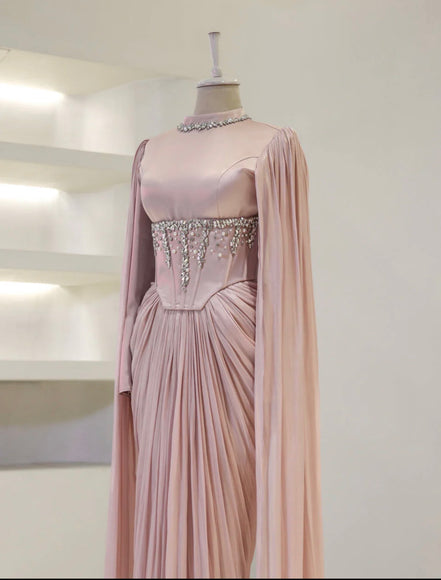 Royal Whisper Hijab Evening Dresses