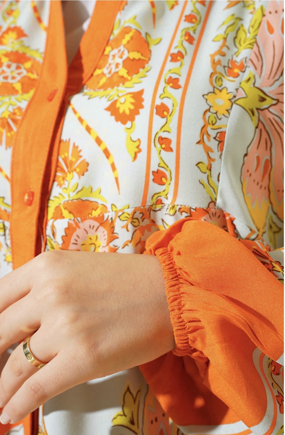 Summer Floral Patterned Hijab Dress